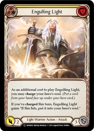 Engulfing Light (Yellow) [U-MON049] Unlimited Normal - Duel Kingdom