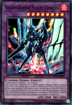 Salamangreat Violet Chimera [OP11-EN010] Super Rare - Duel Kingdom