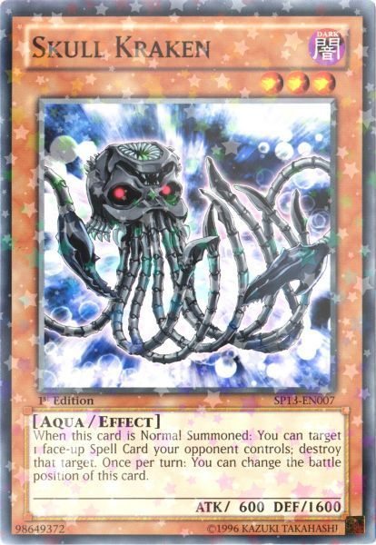 Skull Kraken [SP13-EN007] Starfoil Rare - Duel Kingdom