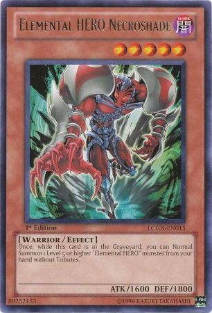 Elemental HERO Necroshade [LCGX-EN015] Rare - Duel Kingdom