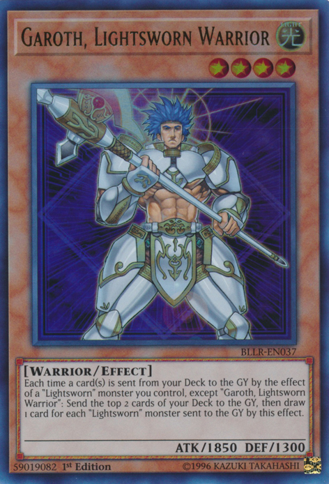 Garoth, Lightsworn Warrior [BLLR-EN037] Ultra Rare - Duel Kingdom