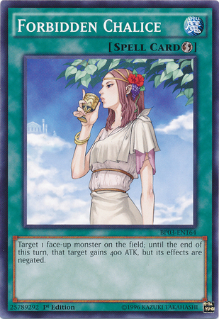 Forbidden Chalice [BP03-EN164] Common - Duel Kingdom