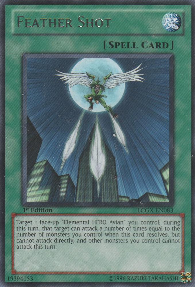 Feather Shot [LCGX-EN083] Rare - Duel Kingdom