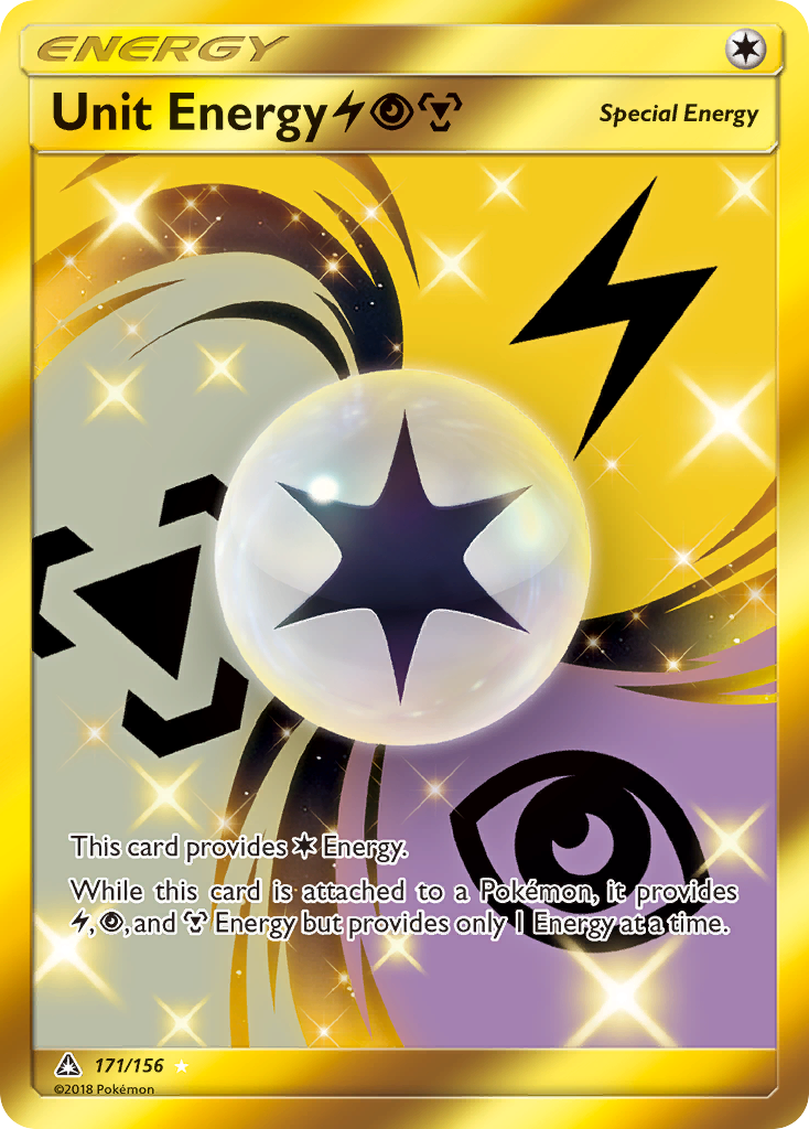 Unit Energy (171/156) (Lightning, Psychic, Metal) [Sun & Moon: Ultra Prism] - Duel Kingdom
