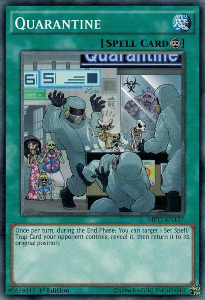 Quarantine [MP17-EN157] Common - Duel Kingdom