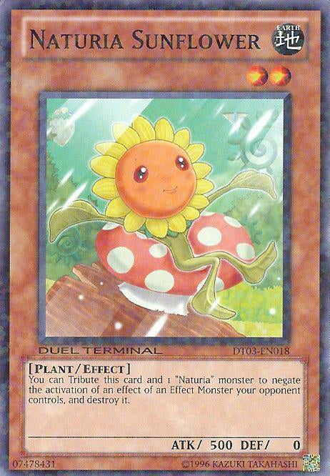 Naturia Sunflower [DT03-EN018] Common - Duel Kingdom