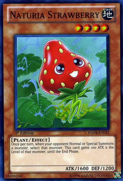 Naturia Strawberry [HA04-EN021] Super Rare - Duel Kingdom