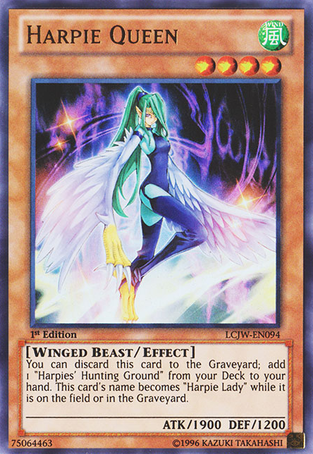 Harpie Queen [LCJW-EN094] Ultra Rare - Duel Kingdom