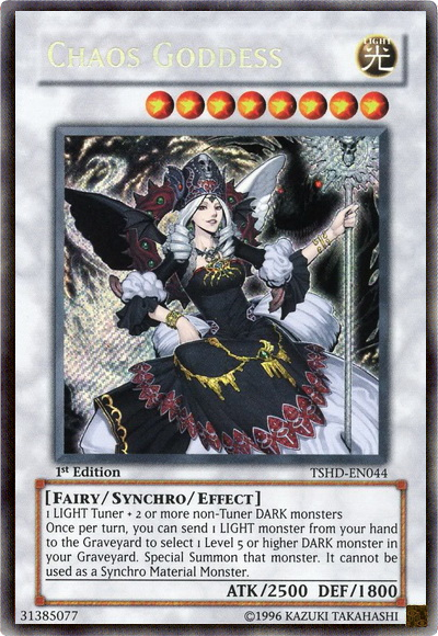 Chaos Goddess [TSHD-EN044] Secret Rare - Duel Kingdom