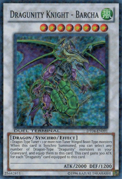 Dragunity Knight - Barcha [DT04-EN091] Super Rare - Duel Kingdom