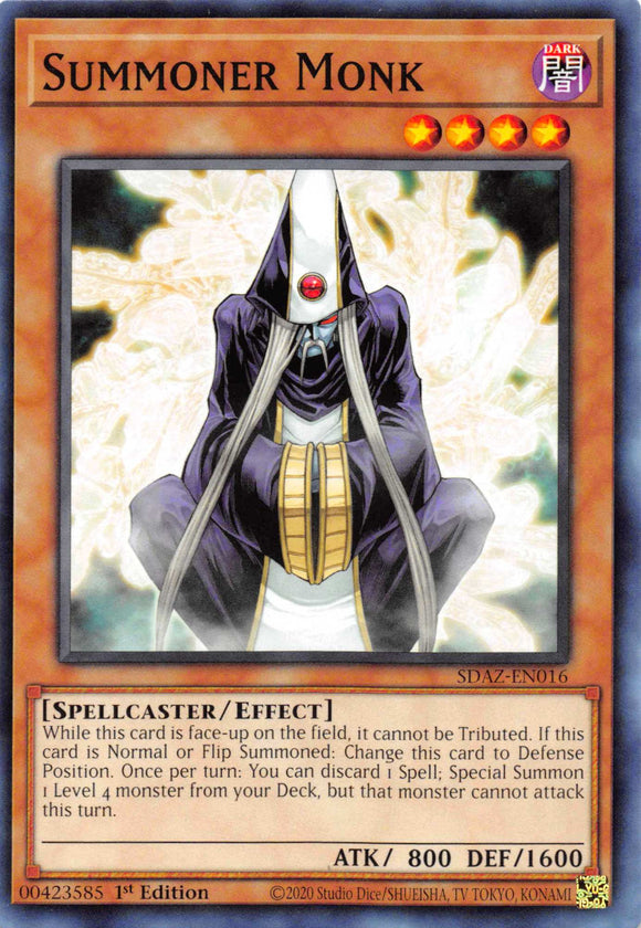 Summoner Monk [SDAZ-EN016] Common - Duel Kingdom