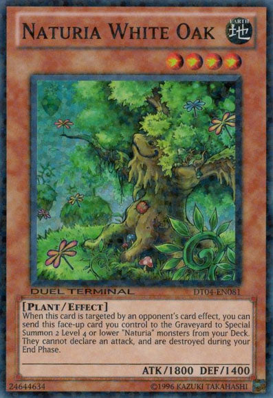 Naturia White Oak [DT04-EN081] Super Rare - Duel Kingdom