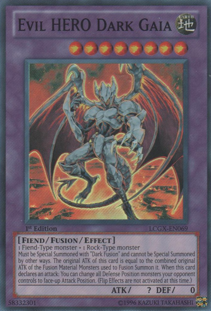 Evil HERO Dark Gaia [LCGX-EN069] Super Rare - Duel Kingdom