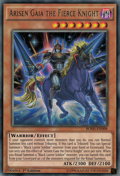 Arisen Gaia the Fierce Knight [BOSH-EN098] Rare - Duel Kingdom