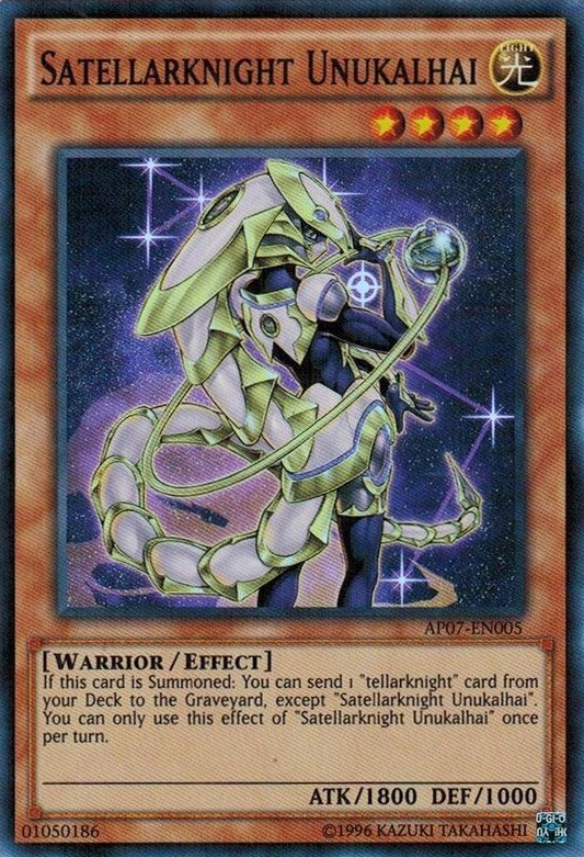 Satellarknight Unukalhai [AP07-EN005] Super Rare - Duel Kingdom