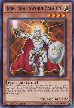 Jain, Lightsworn Paladin [BP03-EN042] Rare - Duel Kingdom