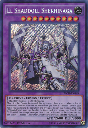 El Shaddoll Shekhinaga [NECH-EN049] Secret Rare - Duel Kingdom