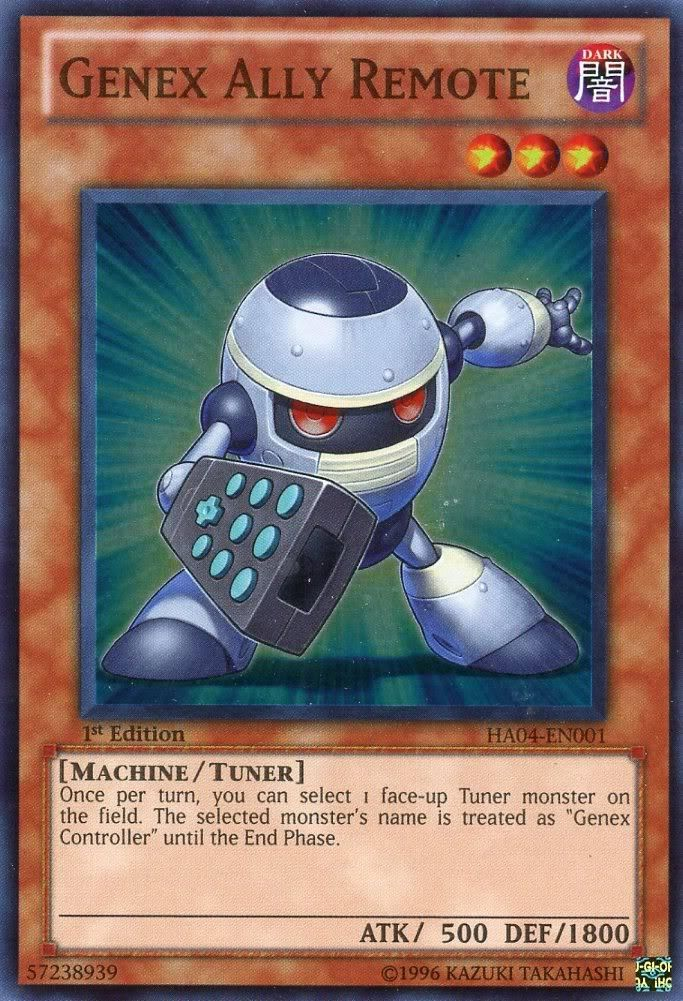 Genex Ally Remote [HA04-EN001] Super Rare - Duel Kingdom