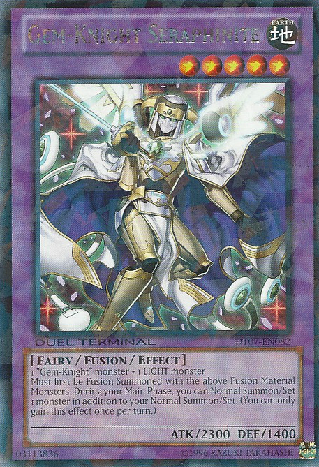 Gem-Knight Seraphinite [DT07-EN082] Rare - Duel Kingdom