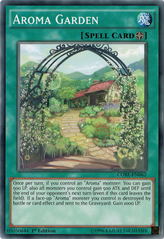 Aroma Garden [CORE-EN062] Common - Duel Kingdom