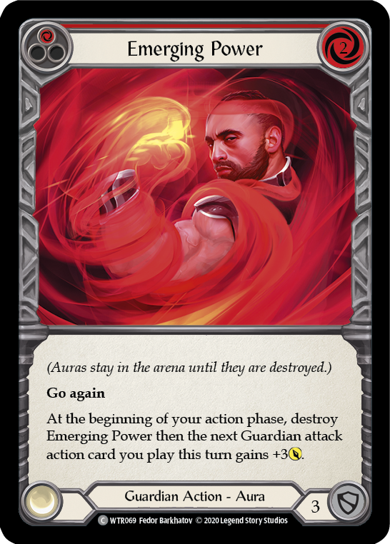 Emerging Power (Red) [WTR069] Unlimited Rainbow Foil - Duel Kingdom