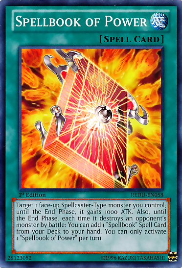 Spellbook of Power [REDU-EN058] Common - Duel Kingdom