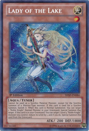 Lady of the Lake [SHSP-EN084] Secret Rare - Duel Kingdom