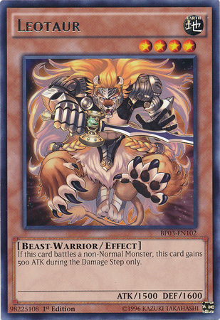 Leotaur [BP03-EN102] Rare - Duel Kingdom