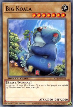 Big Koala [SGX1-ENI02] Common - Duel Kingdom