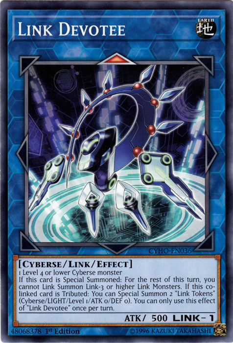 Link Devotee [CYHO-EN036] Common - Duel Kingdom