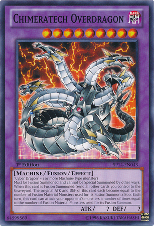 Chimeratech Overdragon [SP14-EN043] Common - Duel Kingdom