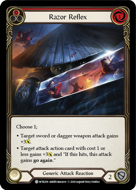 Razor Reflex (Red) [WTR209] Unlimited Rainbow Foil - Duel Kingdom
