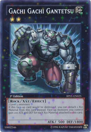 Gachi Gachi Gantetsu [BP01-EN025] Starfoil Rare - Duel Kingdom