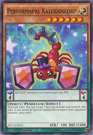 Performapal Kaleidoscorp [SP15-EN016] Common - Duel Kingdom