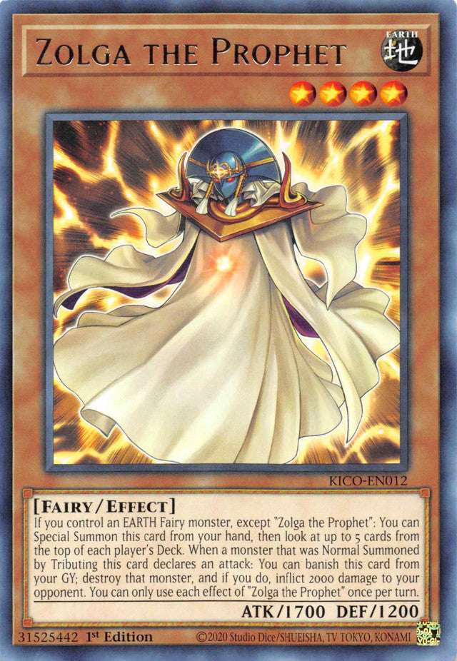 Zolga the Prophet (Rare) [KICO-EN012] Rare - Duel Kingdom