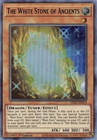 The White Stone of Ancients (Green) [LDS2-EN013] Ultra Rare - Duel Kingdom