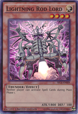 Lightning Rod Lord [SECE-ENS09] Super Rare - Duel Kingdom