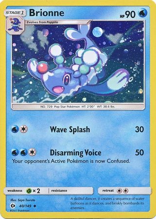 Brionne (40/149) (Cosmos Holo) [Sun & Moon: Base Set] - Duel Kingdom