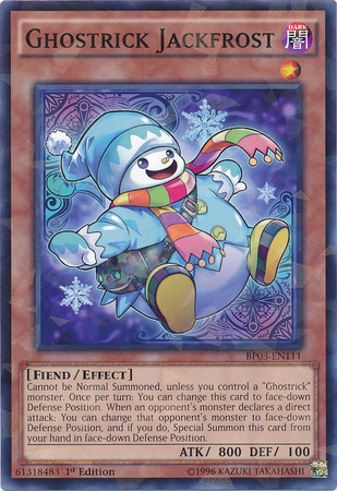 Ghostrick Jackfrost [BP03-EN111] Shatterfoil Rare - Duel Kingdom