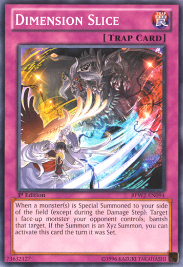 Dimension Slice [BPW2-EN094] Common - Duel Kingdom