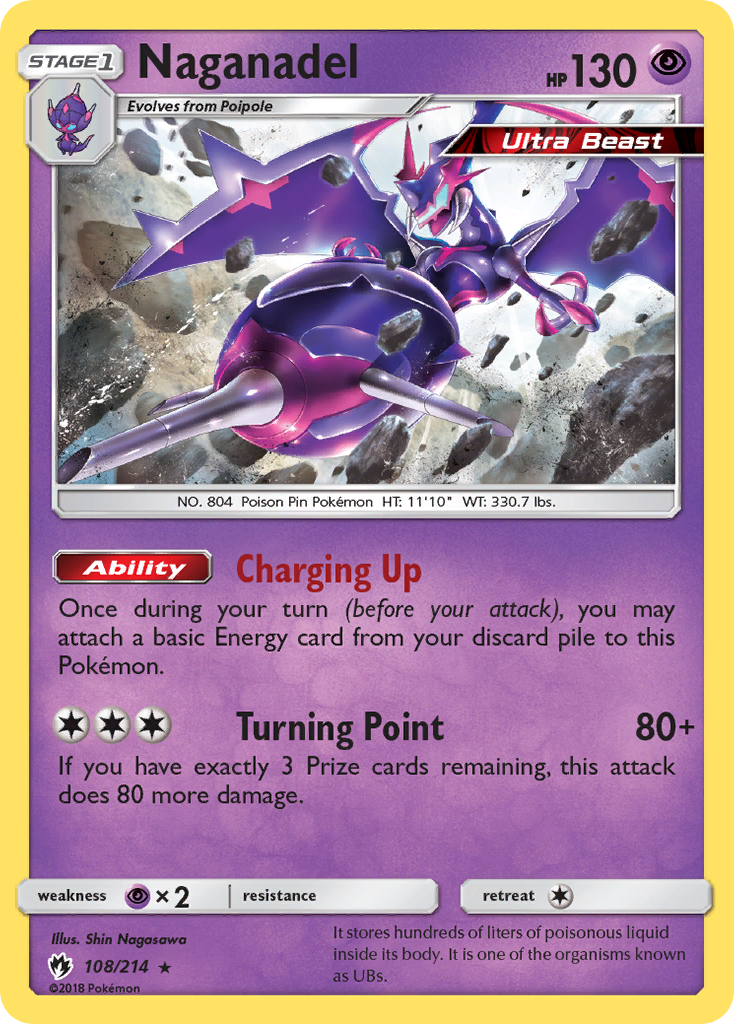 Naganadel (108/214) [Sun & Moon: Lost Thunder] - Duel Kingdom