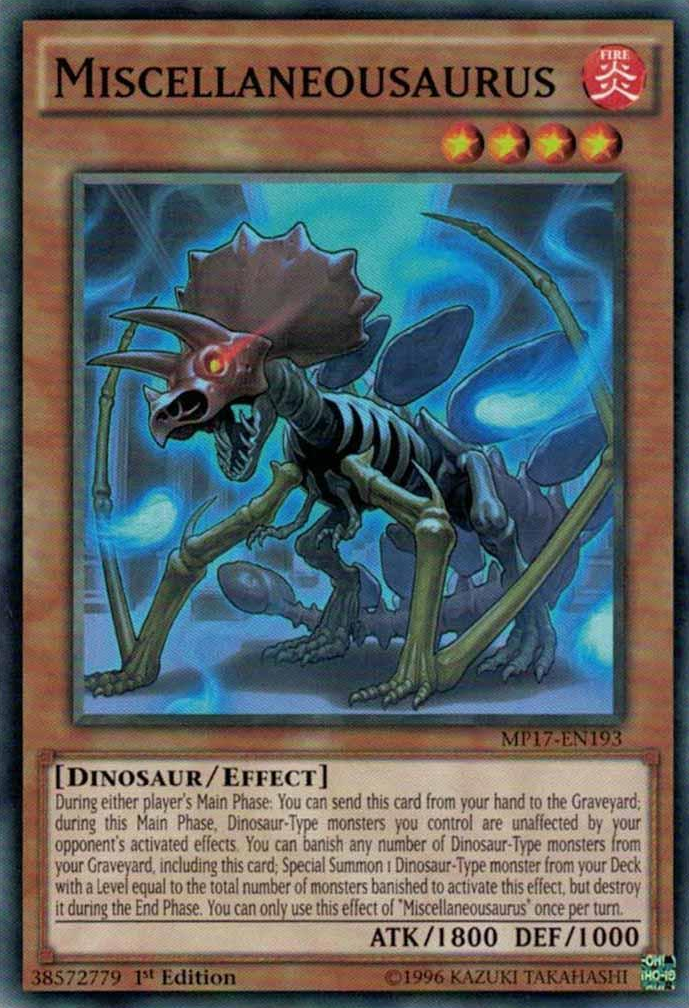 Miscellaneousaurus [MP17-EN193] Common - Duel Kingdom