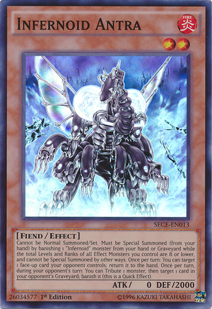 Infernoid Antra [SECE-EN013] Super Rare - Duel Kingdom