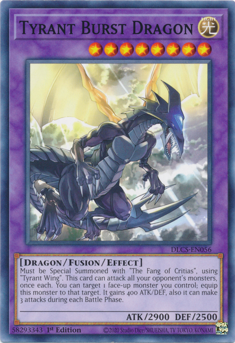 Tyrant Burst Dragon [DLCS-EN056] Common - Duel Kingdom
