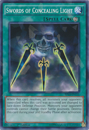 Swords of Concealing Light [BP03-EN151] Shatterfoil Rare - Duel Kingdom