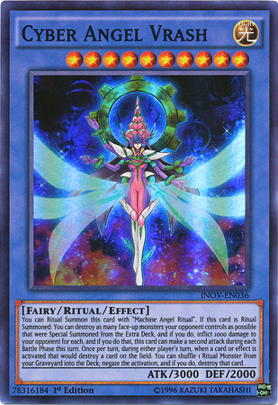 Cyber Angel Vrash [INOV-EN036] Super Rare - Duel Kingdom