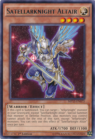 Satellarknight Altair [MP15-EN075] Rare - Duel Kingdom