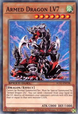 Armed Dragon LV7 [SGX1-ENC08] Common - Duel Kingdom