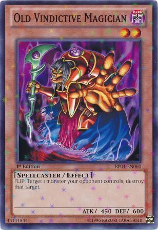 Old Vindictive Magician [BP01-EN060] Starfoil Rare - Duel Kingdom