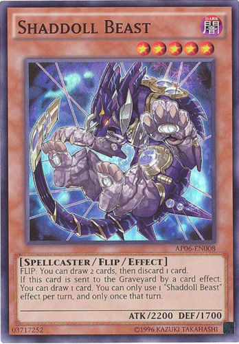 Shaddoll Beast [AP06-EN008] Super Rare - Duel Kingdom
